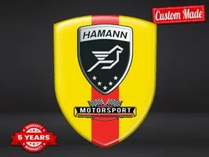 Hamann Stickers Silicone Auto Stylé Max Pro Résistant